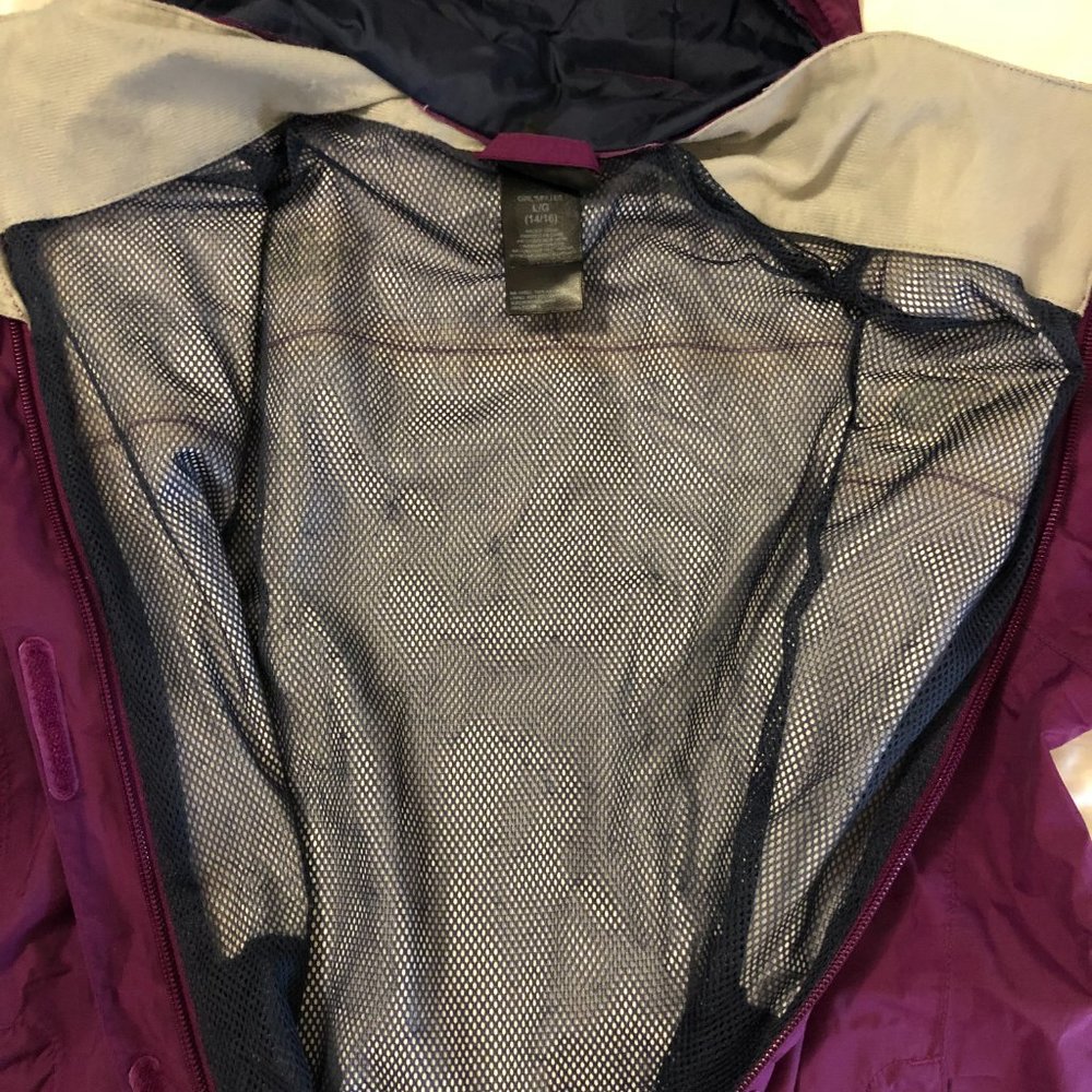 The North Face Rain Jacket Girls size Large (14/16) EUC - Picture 9 of 14